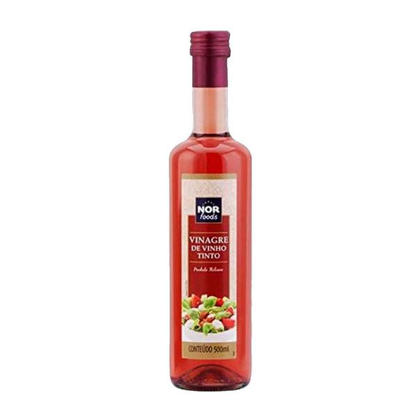 VINAGRE DE VINHO TINTO NORFOODS 500ML