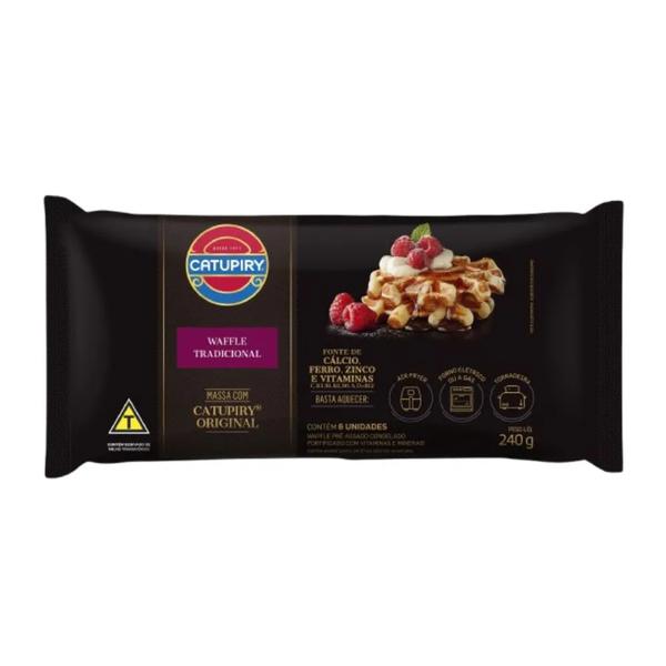 WAFFLE TRAD CATUPIRY S/RECHEIO 240G