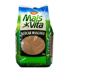 ACUCAR MASCAVO MAIS VIDA - 1KG