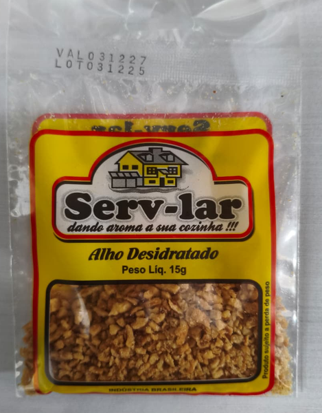 ALHO DESIDRATADO 15G SERV-LAR
