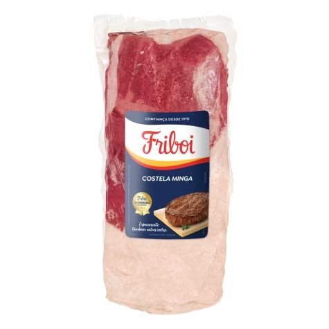 CARNE BOVINA KG COSTELA DO TRASEIRO BOVINO CONGELADO MINGA