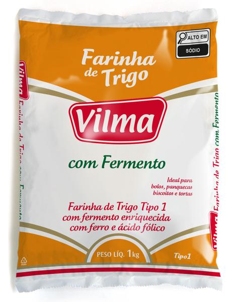 FARINHA DE TRIGO VILMA C/ FERMENTO