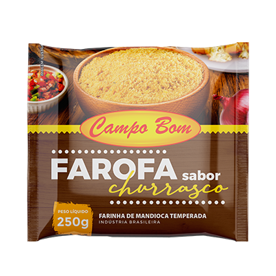 FAROFA PRONTA CHURRASCO CAMPO BOM 250G
