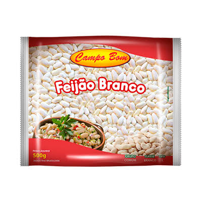 FEIJAO CAMPO BOM 500G BRANCO