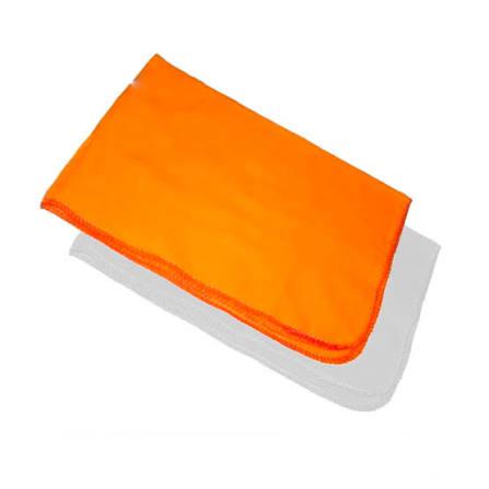 FLANELA 28X48 LARANJA