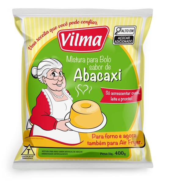 MISTURA BOLO VILMA 400G ABACAXI