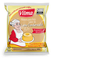 MISTURA BOLO VILMA 400G LEITE CONDENSADO