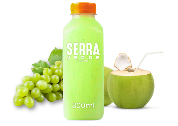 ÁGUA DE COCO C/ UVA VERDE 300ML