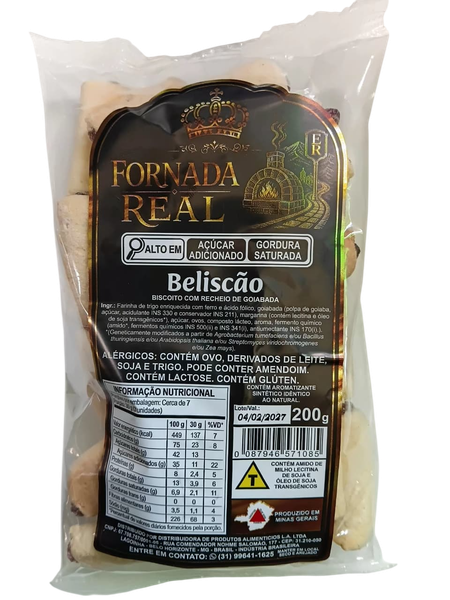 BISC BELISCÃO 200G FORNADA REAL