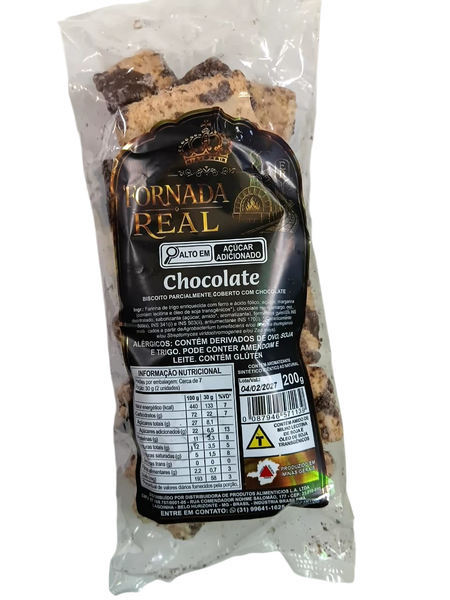 BISC CHOCOLATE 200G FORNADA REAL