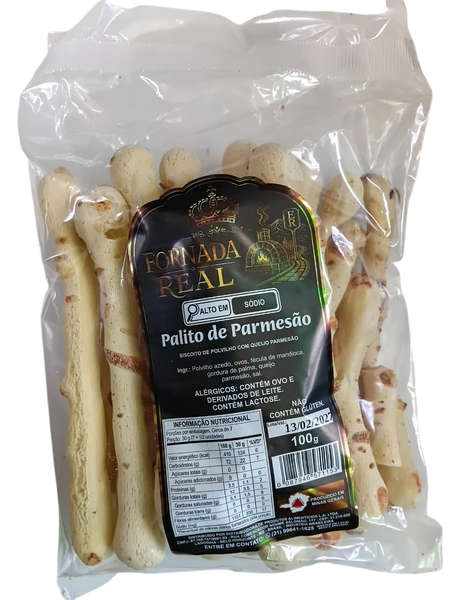 BISC PALITO DE PARMESAO 200G FORNADA REAL