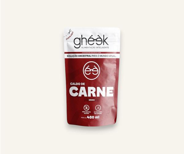CALDO DE CARNE 480ML GHEEK POUCH