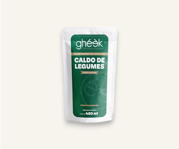 CALDO DE LEGUMES 480ML GHEEK POUCH
