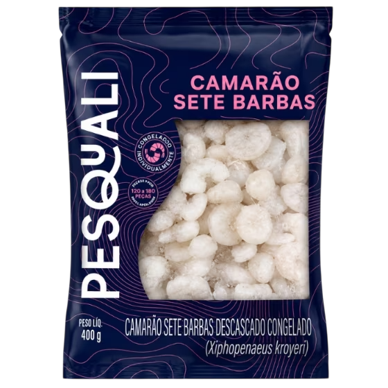 CAMARÃO 7 BARBAS 400G PESQUALI