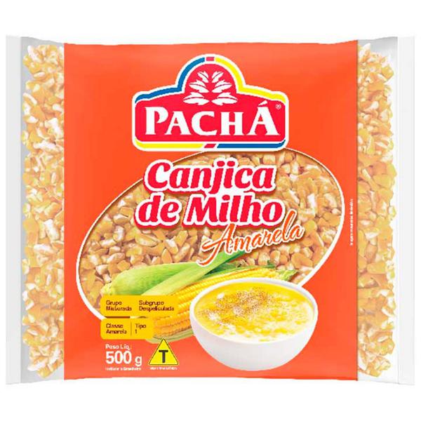 CANJICA PACHA 500G AMARELA