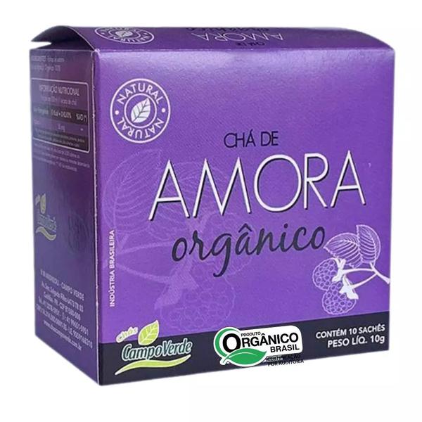 CHÁ CAMPO VERDE 10G AMORA ORGÂNICO