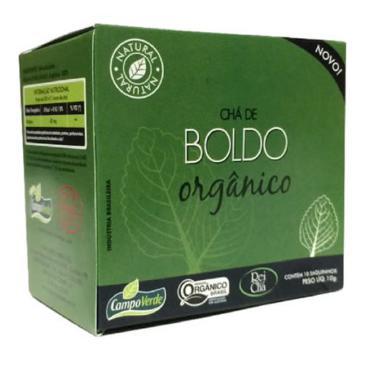 CHÁ CAMPO VERDE 10G BOLDO ORGÂNICO