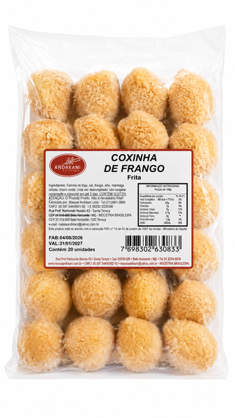 COXINHA DE FRANGO 20UN ANDREANI