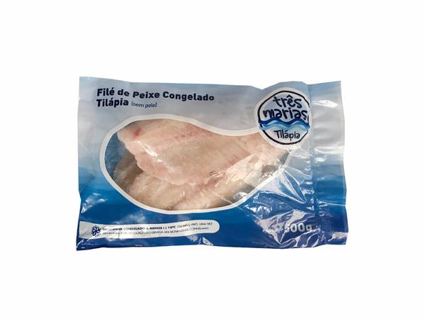 FILÉ DE TILÁPIA TRÊS MARIAS 500G