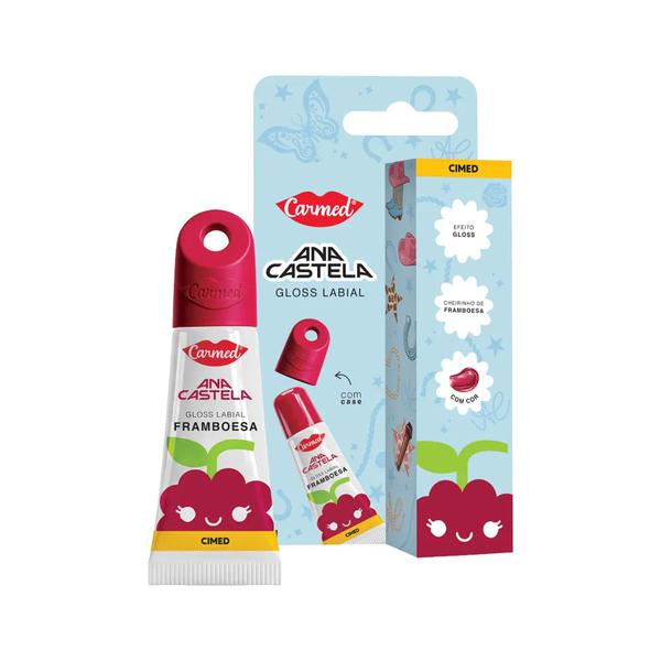 GLOSS LABIAL CARMED FRAMBOESA 5G ANA CASTELA