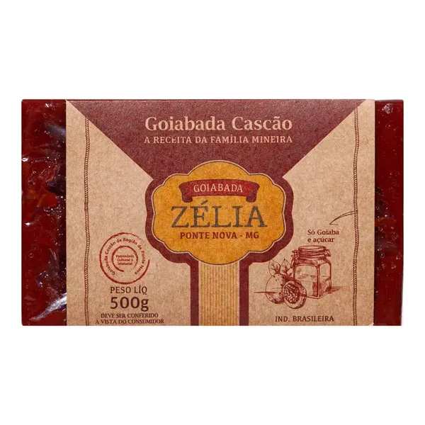 GOIABADA CASCÃO ZÉLIA 500G