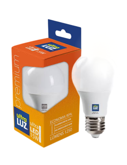 LÂMPADA LED 15W ULTRALUZ