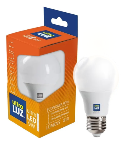 LÂMPADA LED 9W ULTRALUZ