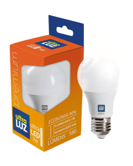 LÂMPADA LED 7W ULTRALUZ