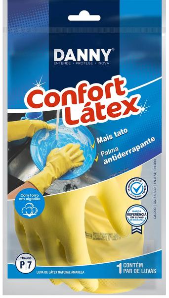 LUVA DANNY LATEX FORRADA PEQUENA