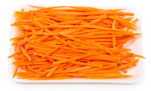 MACARRÃO DE CENOURA BANDEJA