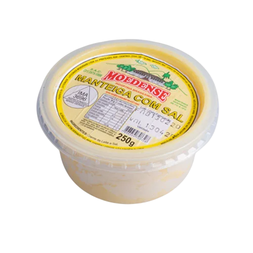 MANTEIGA C/ SAL 250G MOEDENSE