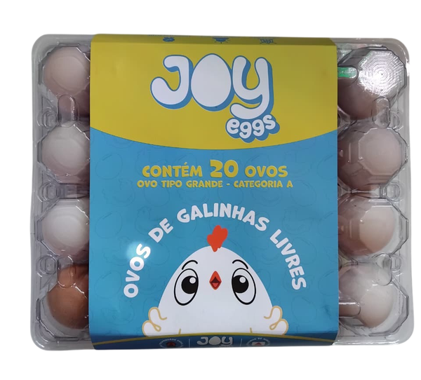 OVOS CAIPIRA JOY EGGS PENTE C/20 UN