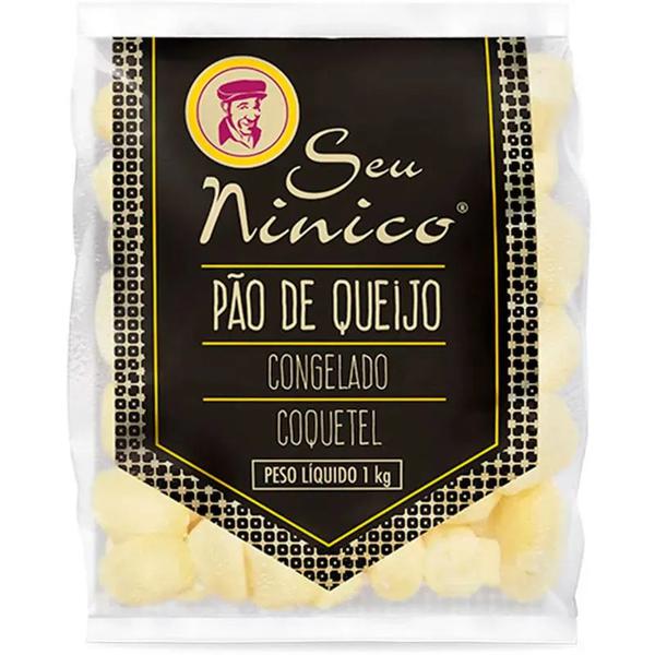 PÃO DE QUEIJO COQUETE 1KG SEU NINICO