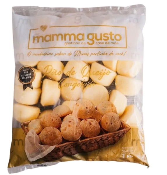 PÃO DE QUEIJO PREMIUM 1KG MAMMA GUSTO