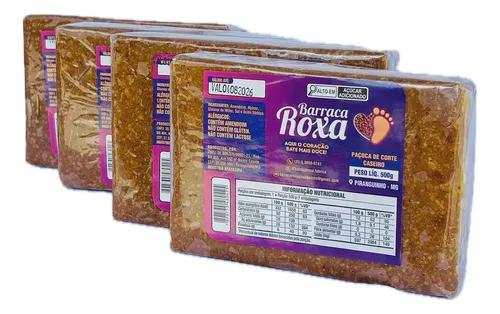 PAÇOCA CASEIRA 500G BARRACA ROXA
