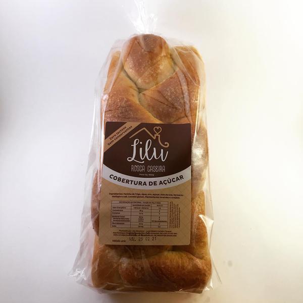 ROSCA CASEIRA LILU COBERTURA DE AÇUCAR 400G