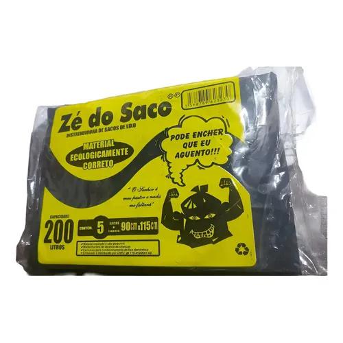 SACO DE LIXO ZE DO SACO 200L REFORCADO