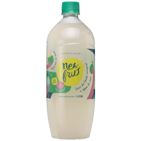 SUCO NEW FRUT LIMÃO E ÁGUA DE COCO 1L