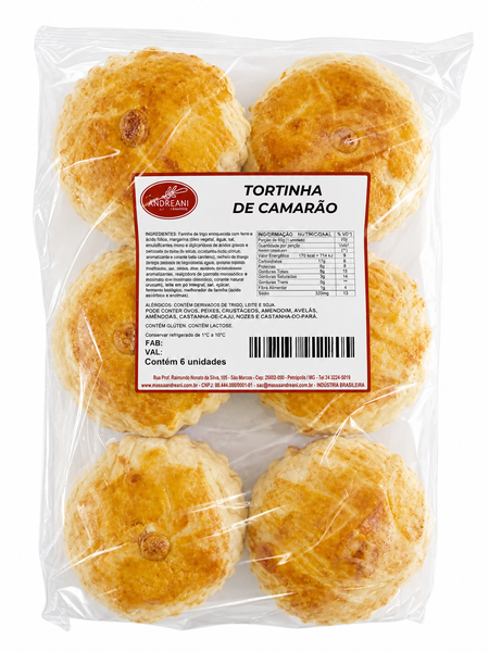 TORTINHA DE CAMARÃO 6UN ANDREANI