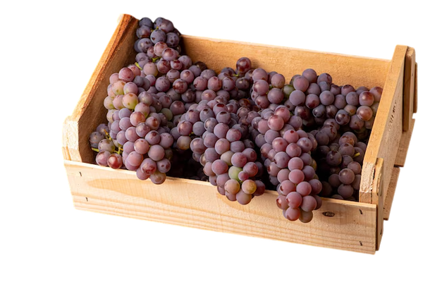 UVA ROSADA CAIXA DE MADEIRA 5KG