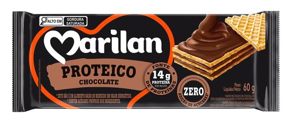 WAFER PROTEICO CHOCOLATE 60G MARILAN