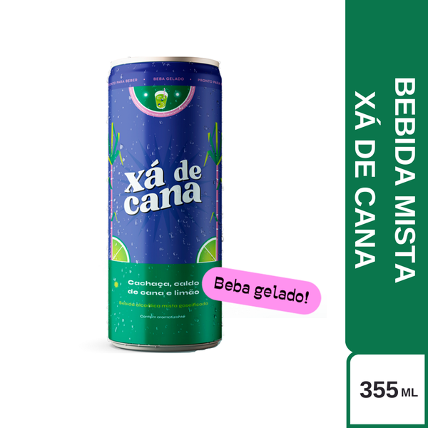 XÁ DE CANA 355ML ALCOÓLICO