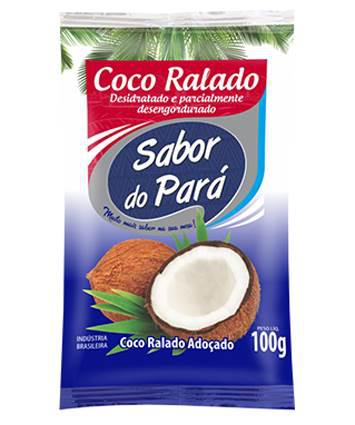 COCO RAL ADO SABOR DO PARA 100GR  ADOCADO