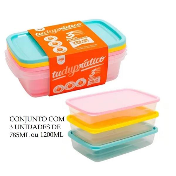 CONJUNTO POTE DUP TUDO PRATICO RET 3P 785ML