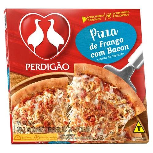 PIZZA CONGELADA PERDIGAO 460G FRANGO C/ BACON