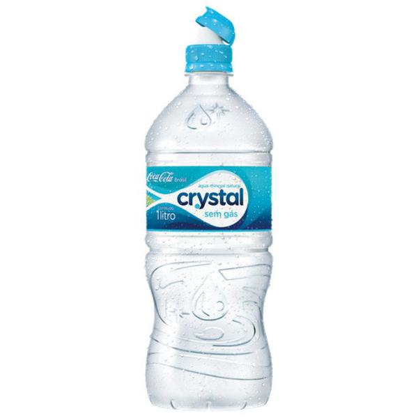 AGUA MINERAL CRYSTAL 1L  S/GAS