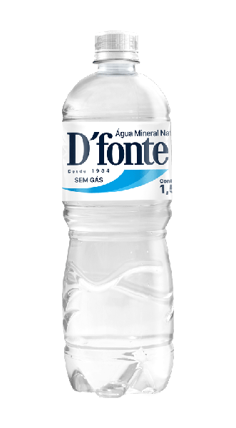 AGUA MINERAL D'FONTE 1,5 L S/GAS