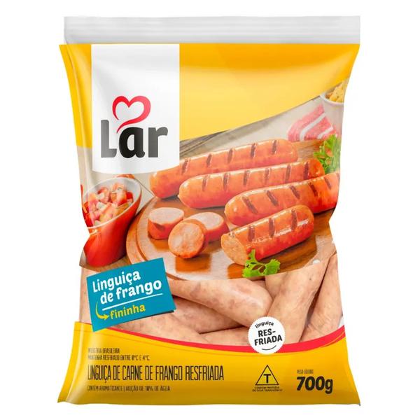 LINGUICA FRANGO FININHA LAR 700G