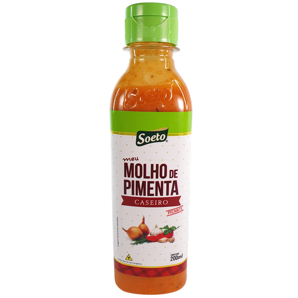 MOLHO PIMENTA  SOETO 200ML  PICANTE