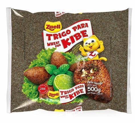 TRIGO P/ QUIBE ZAELI 500G FARINHA QUIBE